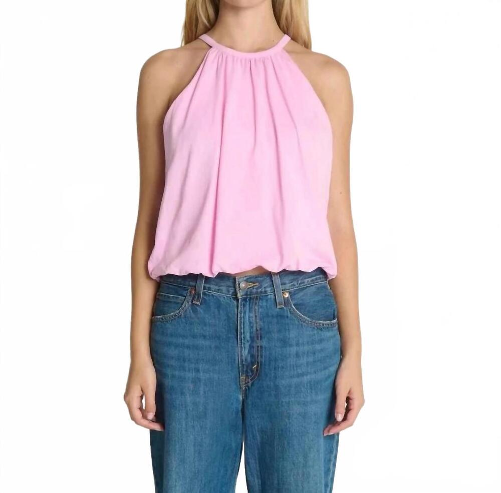NEW NATION LTD bell bubble top in lilac